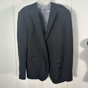 ZN T18 Men’s Black 2 Button Blazer No Size See Measurements EUC